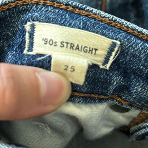 Madewell 90s Straight Jean - Picture 4 of 4